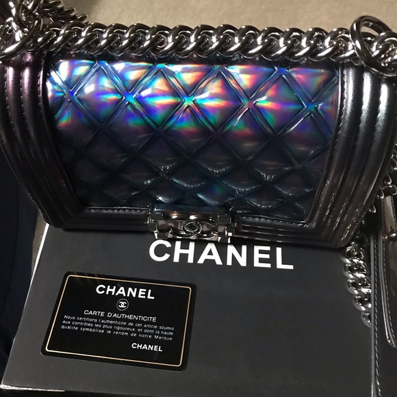 hologram chanel bag